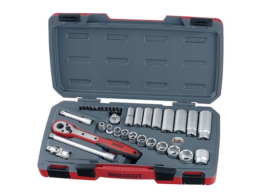 [TENT3835AF] T3835AF Socket Set of 35 A/F 3/8in Drive