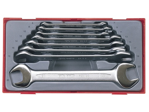 [TENTT6208] TT6208 Metric Open End Spanner Set 8 Piece