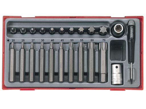 [TENTTTX23] TTTX23 TX Bit Socket Set 23 Piece - 1/2in Drive