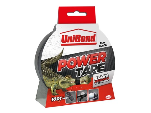 [UNI1668019] Powertape 50mm x 25m Black