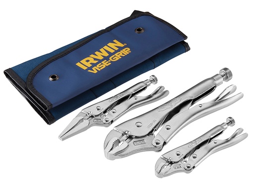 [VISTVG73] TVG73 Locking Pliers Set 3 Piece
