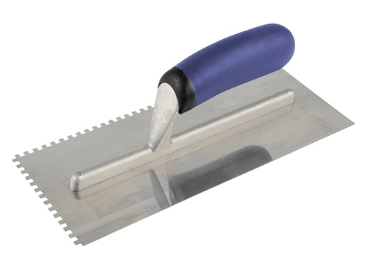 [VIT102970] Professional Notched Adhesive Trowel 4mm Stainless Steel 11 x 4.1/2in