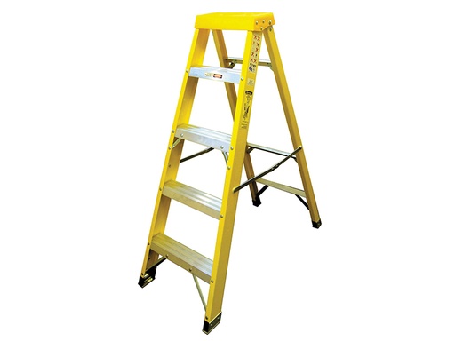 [ZAR300515] Fibreglass Swingback Steps Open 1.33m Closed 1.47m 5 Rungs