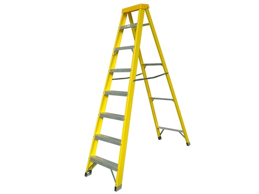 [ZAR300520] Fibreglass Swingback Steps Open 2.71m Closed 2.98m 10 Rungs