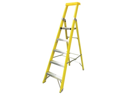[ZAR300805] GRP Platform Steps Platform Height 1.18m 5 Rungs