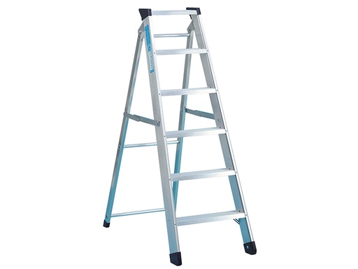 [ZAR49606] Industrial Swingback Steps Open 1.30m Closed 1.44m 6 Rungs