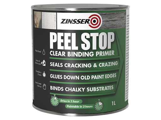 [ZINPSP1L] Peel Stop Clear Binding Primer Paint 1 litre