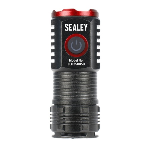 [SEALEY LED2500SB] Rechargeable Super Beam Pocket Light 24W SMD LED 2500lm 