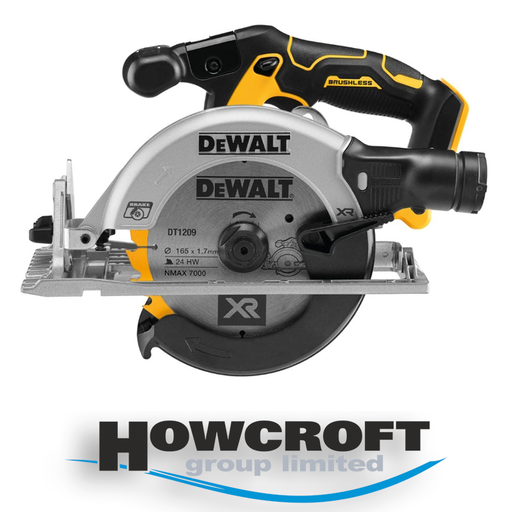 [HIS-206408] DeWalt DCS565N-XJ - BRUSHLESS 165mm CIRCULAR SAW - BARE UNIT