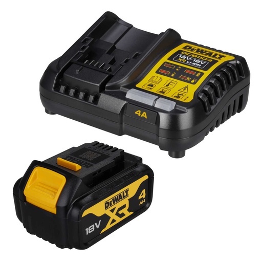 [DeWalt] DCB1104M1-GB - 18V 4Ah Battery + Charger Kit