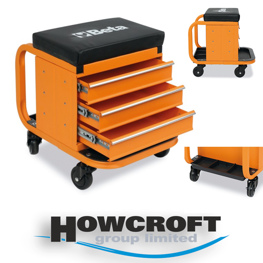 [Beta 022580021] 2258N-O-HEAVY DUTY CREEPER + TOOL CHEST