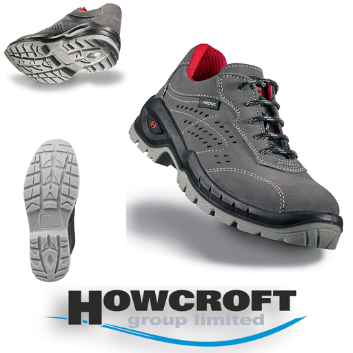 Uvex 62563 - SUXXEED® S1P LOW - Grey/black/red