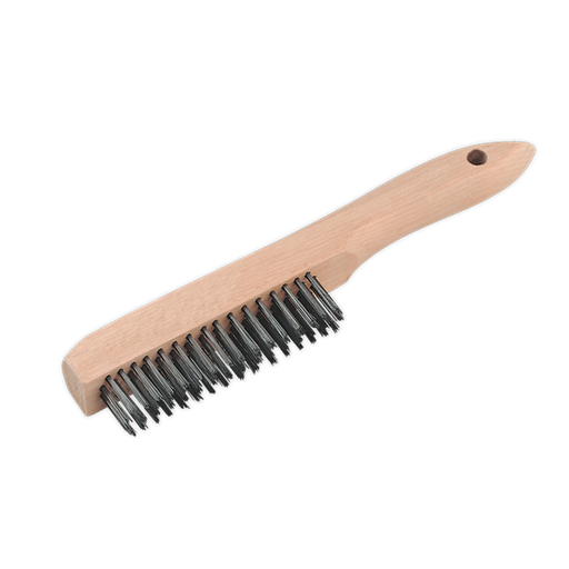 [Sealey WB02] Sealey WB02 - Engineer’s Wire Brush with Steel Fill 260mm 