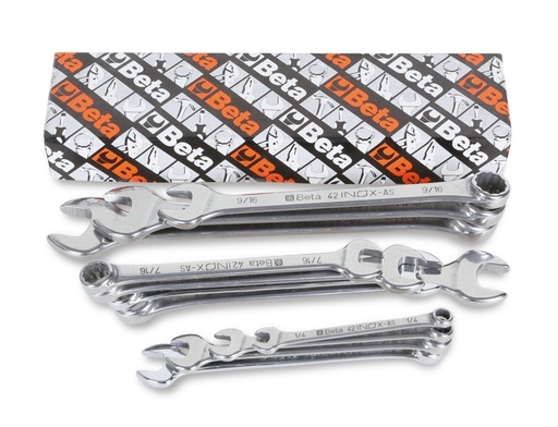[Beta 00000421010] 42 10-Combination Wrenches