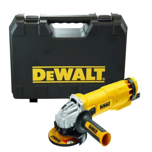 [HIS-211764] DEWALT DWE4206K - Mini Grinder 115mm & Kitbox 1010W 110V
