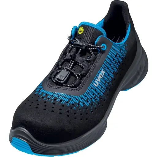 [68298] uvex 68298 1 G2 perforated shoe S1 SRC PPE Safety Trainers EU 35-52 / UK 3-16