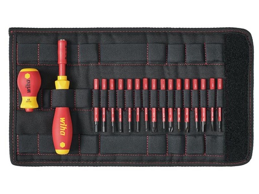 [WHA41231] SoftFinish® Electric SlimVario Screwdriver Set, 19pc