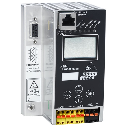 [HIS-214667] BIHL & WIEDEMANN BWU2546 - AS-i 3.0 Profibus Gateway