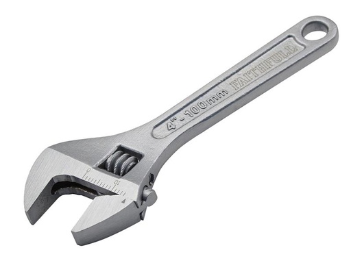 [FAIAS100MC] Chrome Adjustable Spanner 100mm (4in)