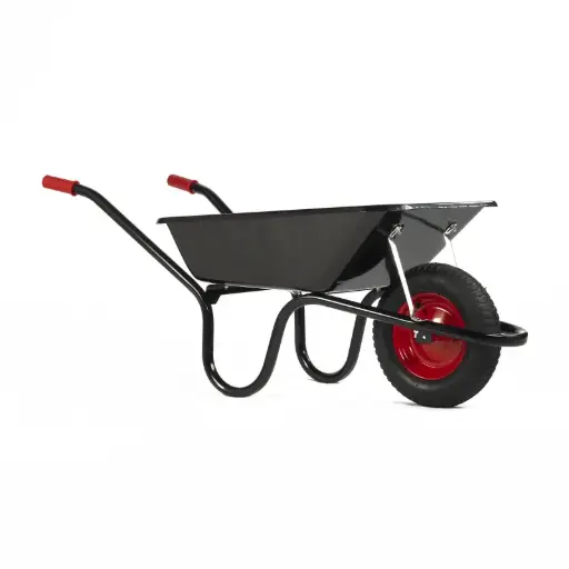 [HIS-216737] Haemmerlin 930000245 - Camden Classic 85Ltr Galvanised Puncture Free Wheelbarrow 