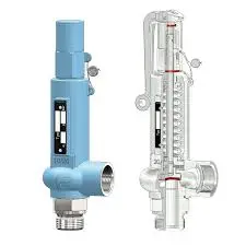 [HIS-217007] Niezgodka 1.2-1" DN25 - METAL - 'Ni/1.2' Right Angle Pressure Relief Valve - 1" x 1" Body: Stainless Steel Head