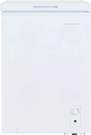 [STCCFZ99WH] Cookology Freestanding Chest Freezer in White - 99 Litre Capacity