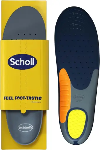 [Dr Scholls 9038217] Heavy Duty Support Insoles for Men Size 7 - 12 UK