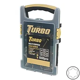 [HIS-218145] Turbo TX 514VV - TX Double-Countersunk Multi-Purpose Screw Grab Pack 1000 Pieces
